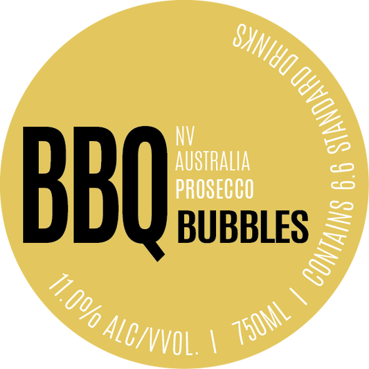 BBQ Bubbles Prosecco 750mL
